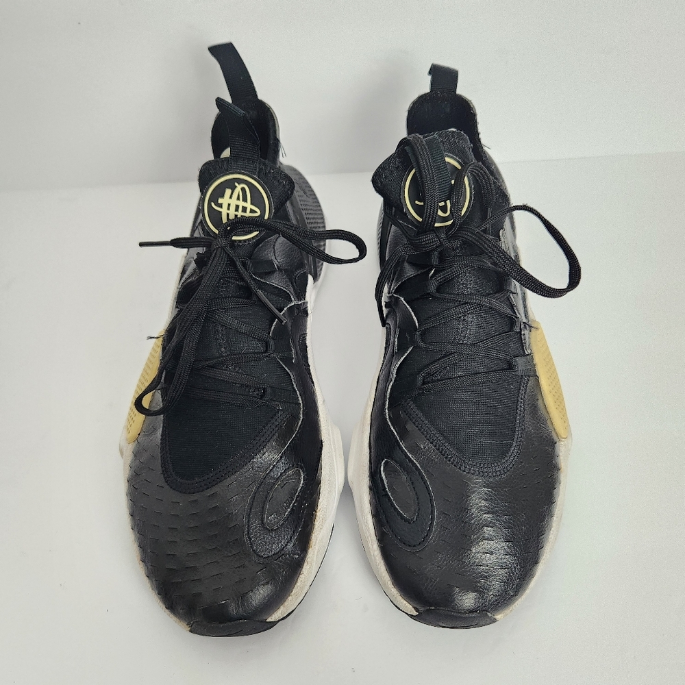 Nike Huarache E.D.G.E. Mens Size 9.5 Black/White Lace Up Sneakers AV3598-001 - Picture 2 of 15